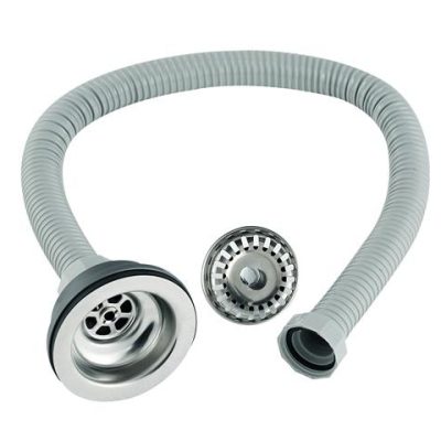 Drain + Flexible Hose For Basin