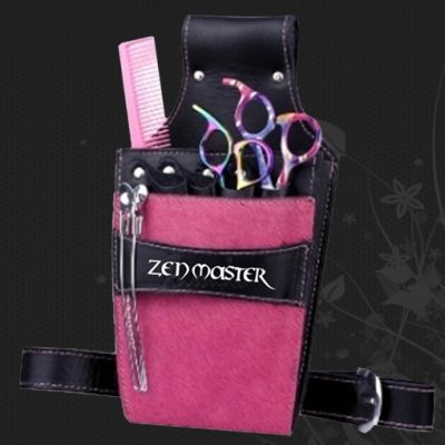 Zen Master Scissor Pouch Black/Pink