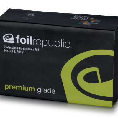 Foil Republic Premium Grade Pre Cut & Folded Silver Foil 12Cm X 20Cm, 1000 Sheets