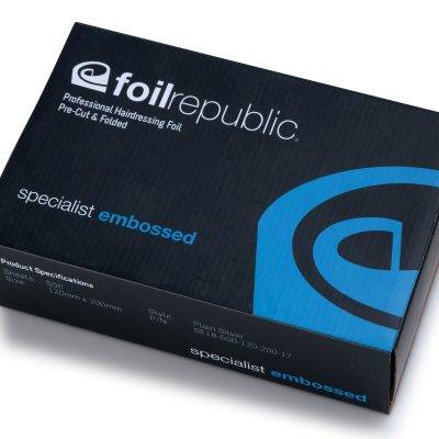 Foil Republic Embossed Silver Foil Pre Cut & Folded 12Cm X 20Cm, 500 Sheets