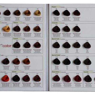 Toujours Deluxe Colour Chart