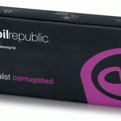 Foil Republic Specialist Corrugated Silver Foil 12Cm X 28Cm, 310 Sheet Box