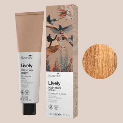 Lively 8.34 Light Golden Copper Blonde (Ammonia Free)