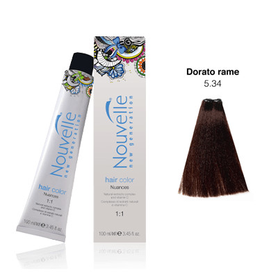 Nouvelle 5.34 Light Golden Copper Brown