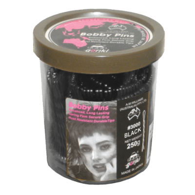 555 Bobby Pins 2''Black 200G