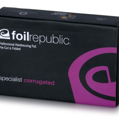 Foil Republic Specialist Corrugated Silver Foil 12Cm X 20Cm, 310 Sheet Box