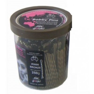 555 Bobby Pins 3''Bronze 170G