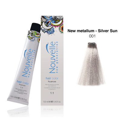 Nouvelle Metallum 9.001 Silver Sun Metallic Toner