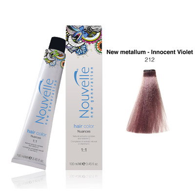 Nouvelle Metallum 9.212 Innocent Violet Metallic Pastel Toner