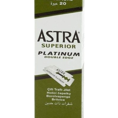 Astra Superior Platinum Double Edge Blades (100 Blades)
