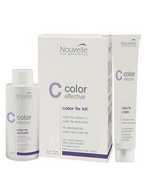 Nouvelle Colour Fix Kit (Semi Permanent Colour Remover) 60Ml + 90Ml