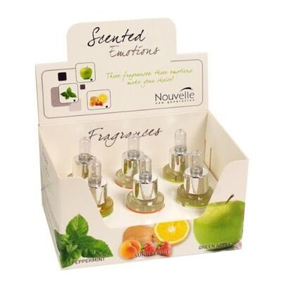 Nouvelle Scented Emotions ( Scented Drops Added In Colour Services For A Beautiful Scent)  6 X 15 Ml Vials