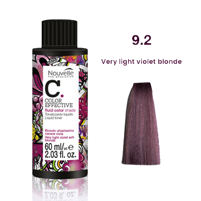 Nouvelle Liquid Gloss Toner 9.2 Very Light Violet Blonde 60Ml