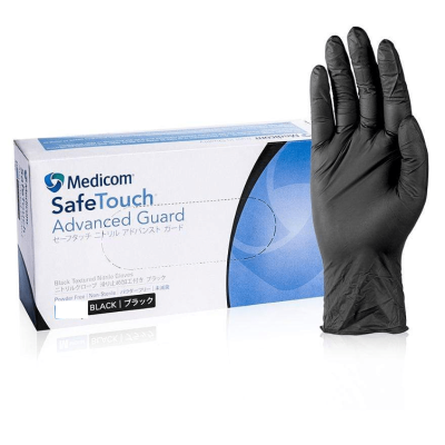Nitrile Gloves Black 100Pk For $11.65ea (3 X 100Pk)