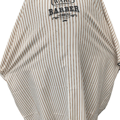 Barber Cape Light Brown Stripe