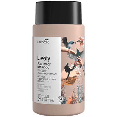 Nouvelle Lively Post Colour Shampoo 300ml (Sulphate Free)