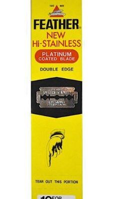 Feather Double Sided Razor Blades Pack of 100