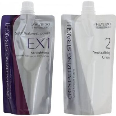 Shiseido Crystallizing Straight EX1 400g + Neutralizer Cream 400g Set