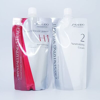 Shiseido Crystallizing Straight H1 400g + Neutralizer Cream 400g Set